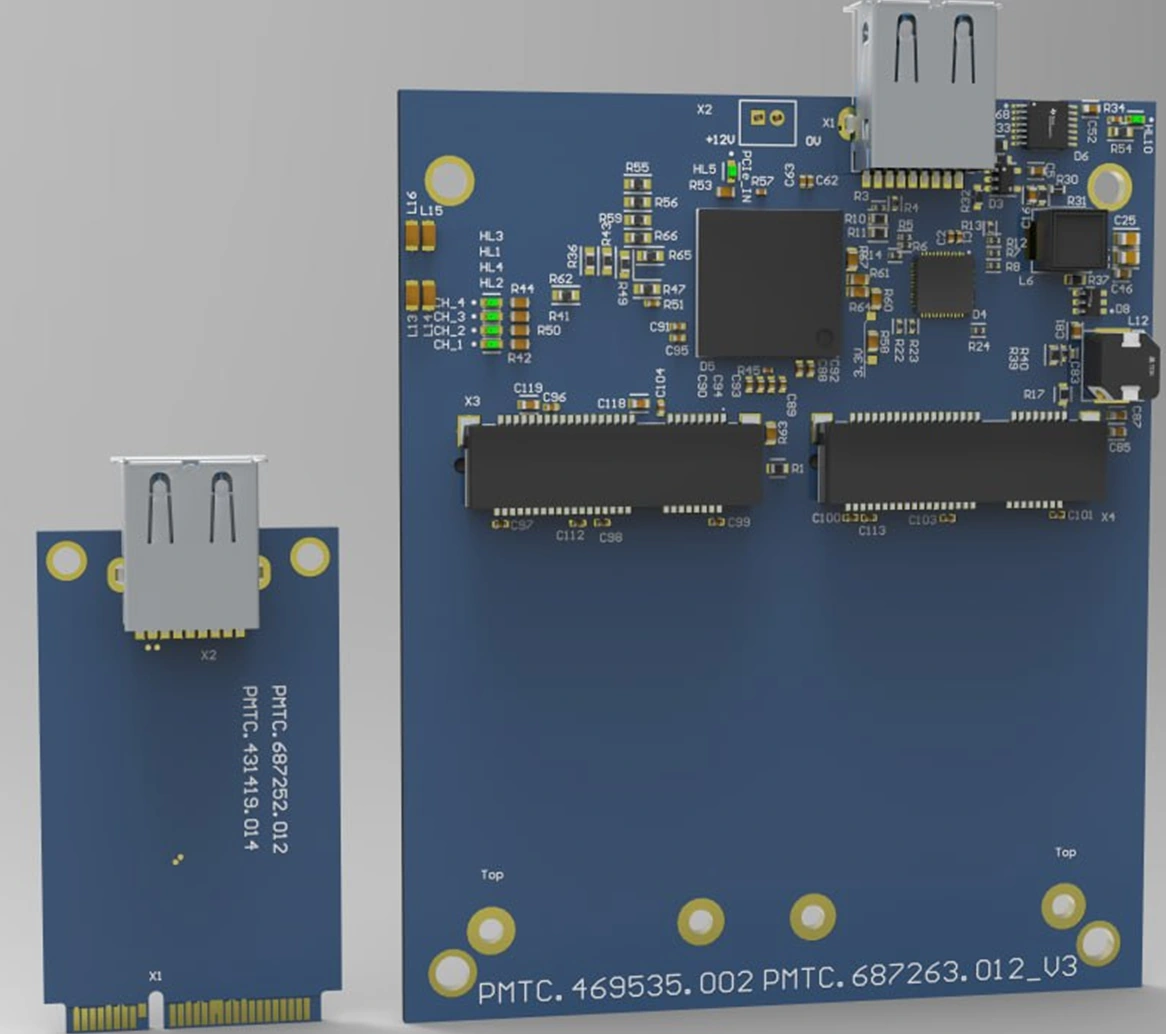 Mini PCIe splitter connection board 431419.014