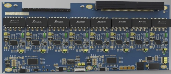 PCIe expansion board to 8 Ethernet ports 467129.001
