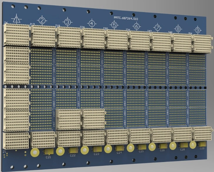 Computing chassis backplane (9 slots) 468354.001